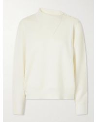 Rohe - Asymmetric Merino Wool-Blend Sweater - Lyst