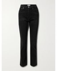 Agolde - Net Sustain Freya High-Rise Slim-Leg Organic Jeans - Lyst