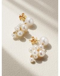 Sophie Bille Brahe - And Pearl Botticelli Drop Earrings - Lyst