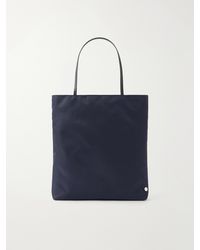 Valesque - Thea Leather-Trimmed Nylon Tote Bag - Lyst