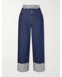 Marni - High-Rise Straight-Leg Denim Jeans - Lyst