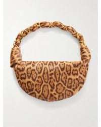 Saint Laurent - Amalia Mini Leopard-Print Calf Hair Shoulder Bag - Lyst