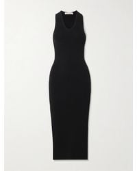 St. Agni - Asymmetric Tencel Lyocell-Blend Maxi Dress - Lyst