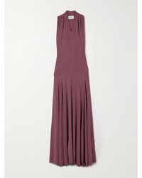 TOVE - Vina Maxikleid Aus Stretch-Jersey Mit Raffungen - Lyst