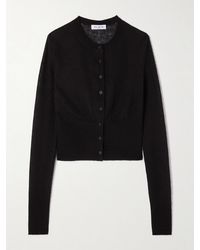 Alaïa - Cardigan Aus Einer Mohairmischung - Lyst