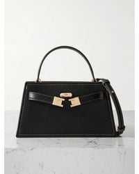 Tory Burch - Lee Radziwill Mini Schultertasche Aus Leder - Lyst