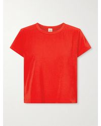 Leset - The Margo Cotton-Jersey T-Shirt - Lyst