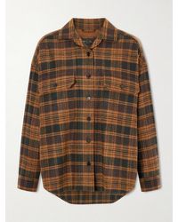 Loro Piana - Darby Checked Wool And Cashmere-Blend Shirt - Lyst