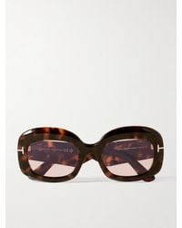 Tom Ford - Carmen Square-Frame Acetate Sunglasses - Lyst