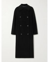 TOTEME - Shield Oversized Double-Breasted Wool-Blend Coat - Lyst