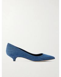 Jamie Haller - The Kitty Denim Pumps - Lyst
