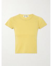ÉTERNE - Cotton And Modal-Blend T-Shirt - Lyst