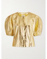 Gabriela Hearst - Waverly Linen Top - Lyst