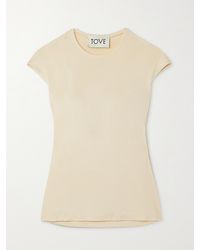 TOVE - Deca Stretch-Jersey Top - Lyst