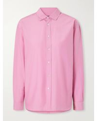 Polo Ralph Lauren - Cotton And Silk-Blend Shirt - Lyst