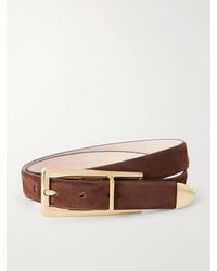 DEHANCHE - Mini Juergen Suede Belt - Lyst