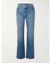 B Sides - Mira High-Rise Straight-Leg Jeans - Lyst