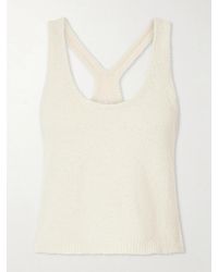 Suzie Kondi - Tia Cotton-Bouclé Tank Top - Lyst