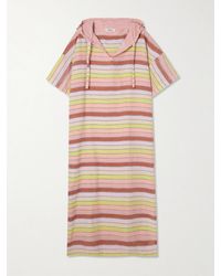 lemlem - Beritu Hooded Striped Cotton-Blend Coverup - Lyst
