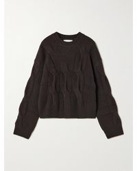 Lisa Yang - Sammie Zopfstrickpullover Aus Kaschmir - Lyst
