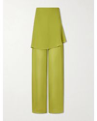 Christopher Esber - Mirador Silk Wide-Leg Pants - Lyst