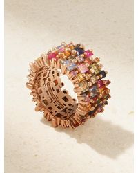 Suzanne Kalan - 18-Karat Rose Sapphire Ring - Lyst