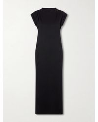 Anine Bing - Alix Cotton-Blend Midi Dress - Lyst