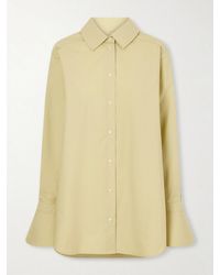 OSSOU - Haze Cotton-Poplin Shirt - Lyst