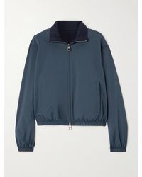 Loro Piana - Reversible Shell And Cashmere Bomber Jacket - Lyst