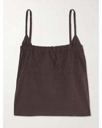 Deiji Studios - Tri Frayed Organic Cotton Camisole - Lyst