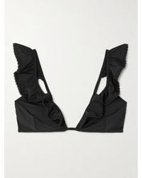 Melissa Odabash - Pompano Ruffled Scalloped Bikini Top - Lyst