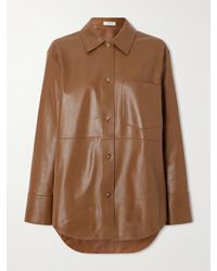 JOSEPH - Penna Leather Shirt - Lyst