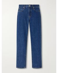 SLVRLAKE Denim - Chloe Low-Rise Straight-Leg Jeans - Lyst