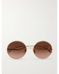 Chloé - Iconic Round-Frame-Tone Sunglasses - Lyst