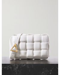 Bottega Veneta - Cassette Medium Padded Intrecciato Leather Shoulder Bag - Lyst
