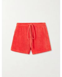 Suzie Kondi - Shallis Cotton-Blend Terry Shorts - Lyst
