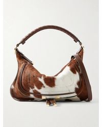 Chloé - Marcie Calf Hair Shoulder Bag - Lyst