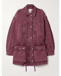 Isabel Marant - Joanna Paneled Denim Jacket - Lyst