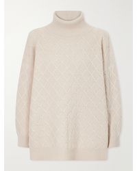 Max Mara - Bambola Wool And Cashmere-Blend Turtleneck Sweater - Lyst