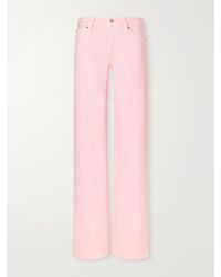 FRAME - The Regenerative Low-Rise Wide-Leg Jeans - Lyst