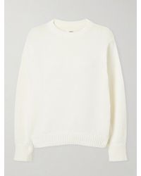 TOTEME - Oversized Organic Cotton-Blend Sweater - Lyst