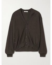 Lemaire - Twisted Wool-Blend Cardigan - Lyst