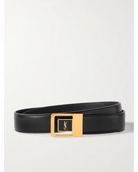 Saint Laurent - Le 66 Leather Belt - Lyst