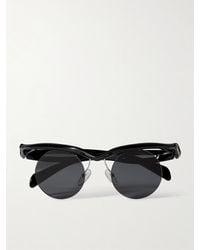 Prada - Morph Rimless Round-Frame Acetate Sunglasses - Lyst