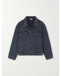 Jonathan Simkhai - Lambert Crystal-Embellished Organic Denim Jacket - Lyst