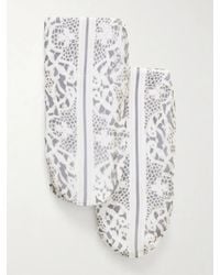 Dilara Findikoglu - Past Edges Lace-Effect Mesh Tights - Lyst