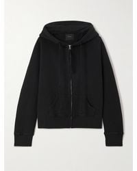 Nili Lotan - Callie Cotton-Jersey Hoodie - Lyst
