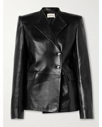 KHAITE - Elona Leather Jacket - Lyst