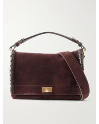 Anya Hindmarch - Mortimer Suede Leather Bag - Lyst