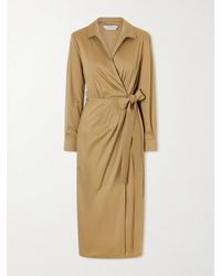 Max Mara - Mxbeta Cotton-Blend Poplin Midi Shirt Dress - Lyst